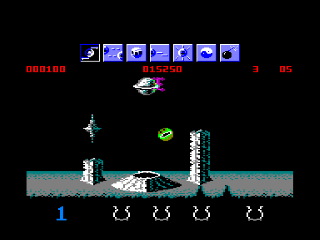 Wizball screenshot 4 for Amstrad CPC